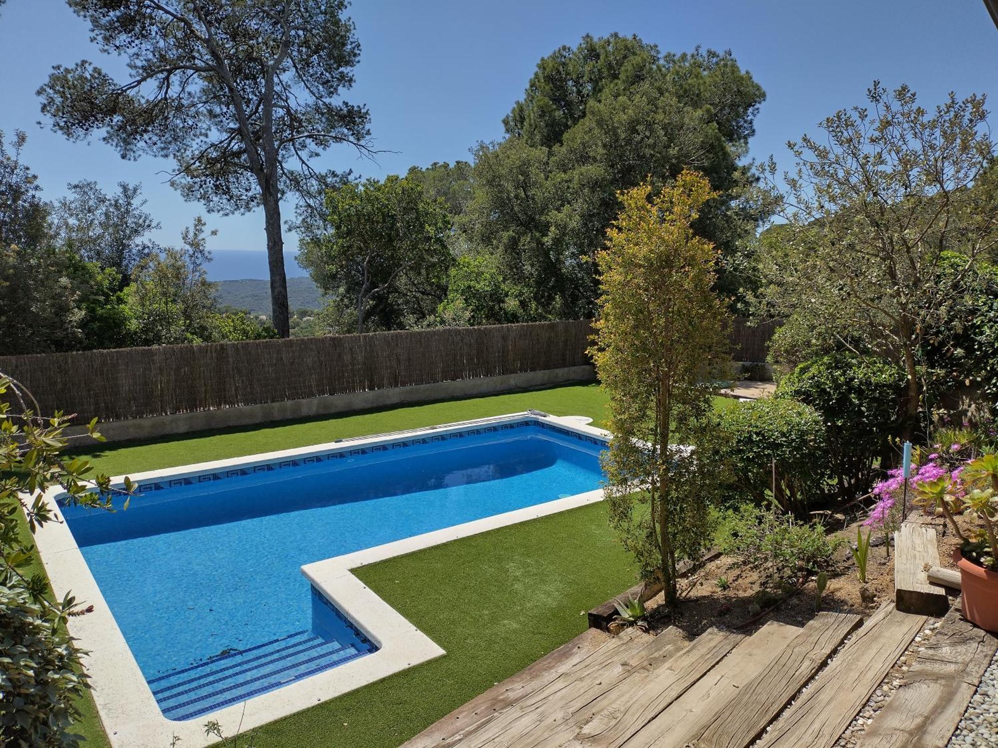 Casa Feliz Villa Sant Cebria de Vallalta Bagian luar foto