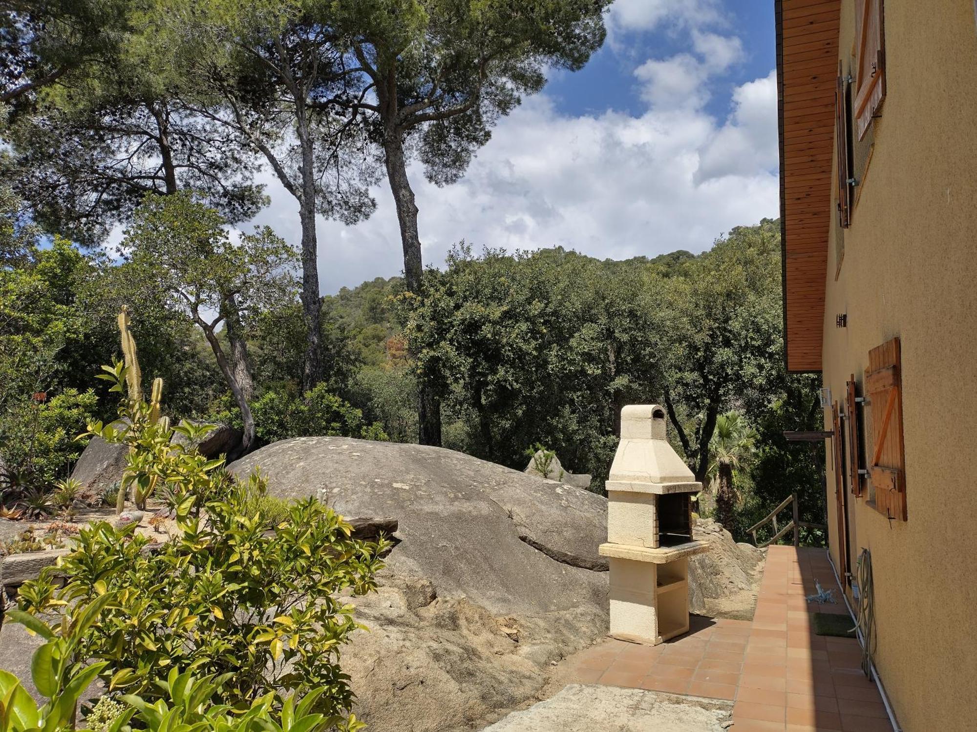 Casa Feliz Villa Sant Cebria de Vallalta Bagian luar foto
