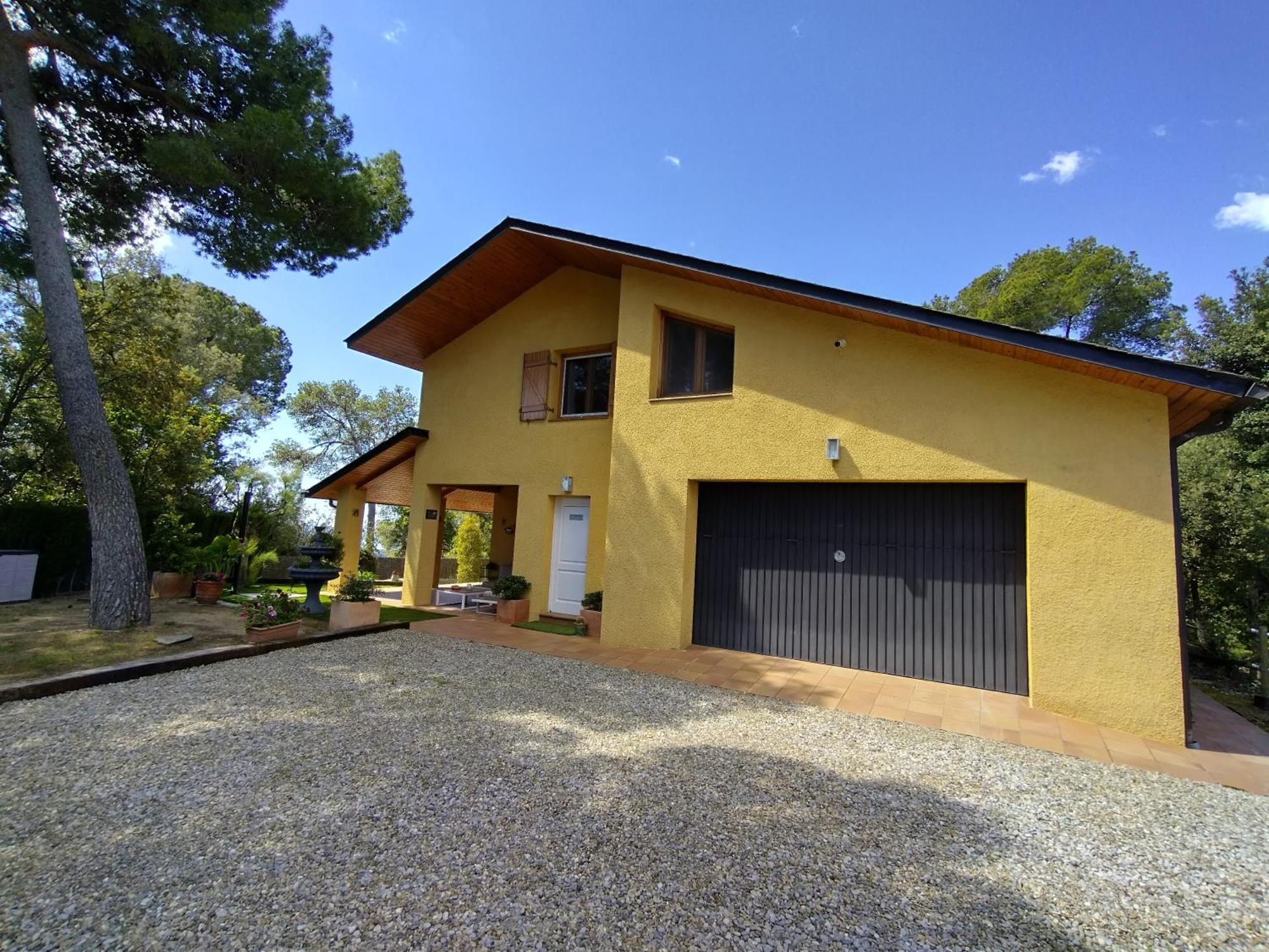 Casa Feliz Villa Sant Cebria de Vallalta Bagian luar foto